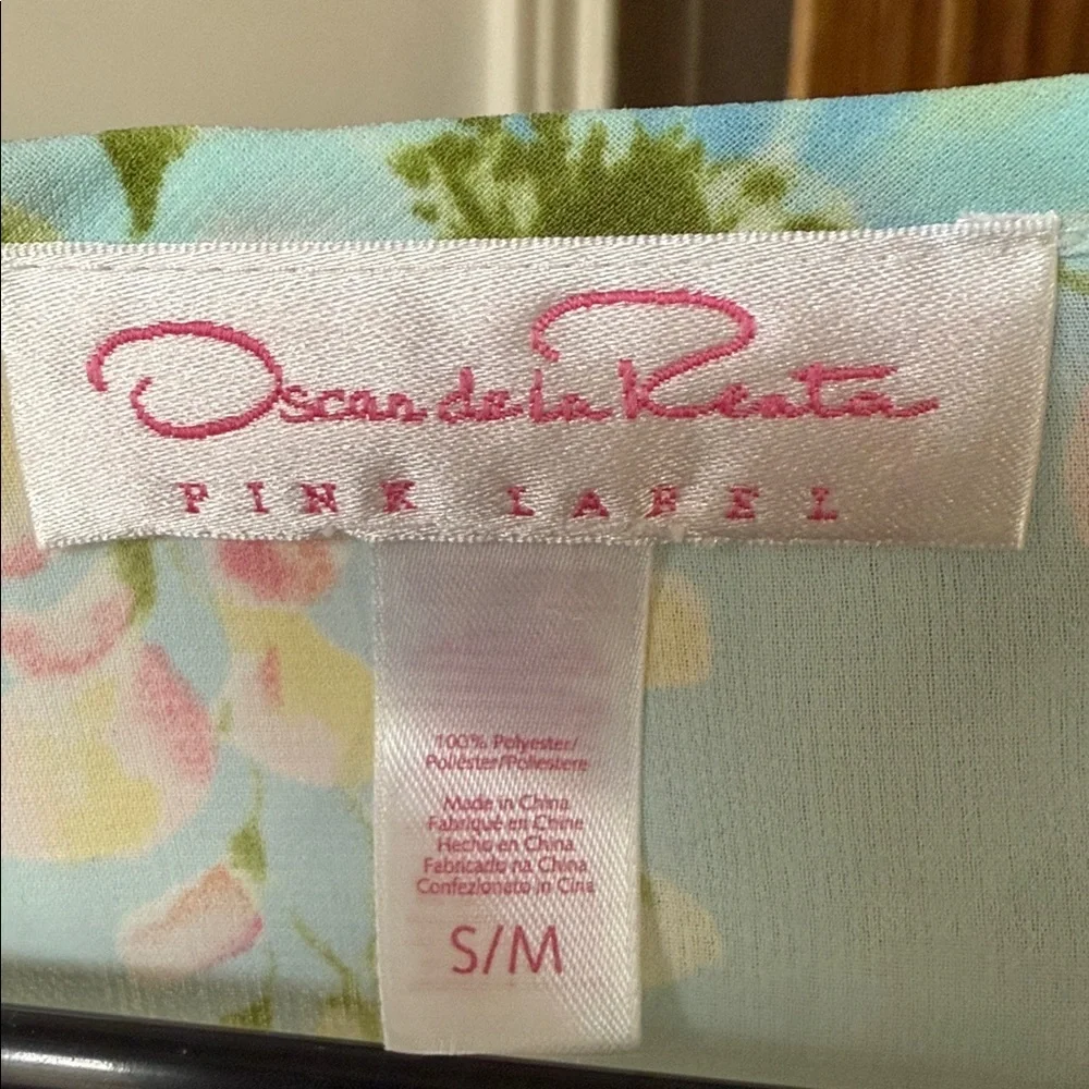 vintage Oscar De La Rente‎ Floral Sleepwear Robe. Size S/M. Read***
